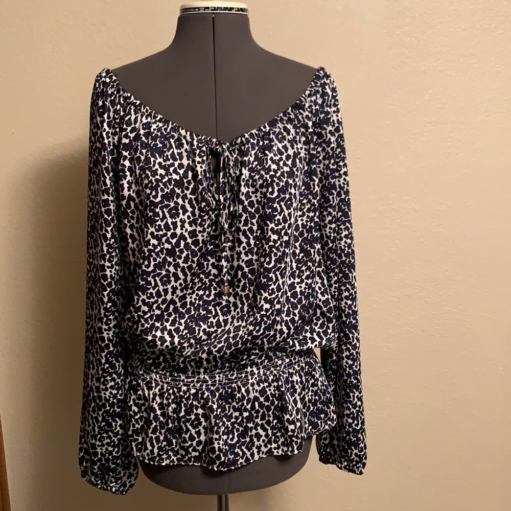 MICHAEL Michael Kors cheetah Large dress shirt